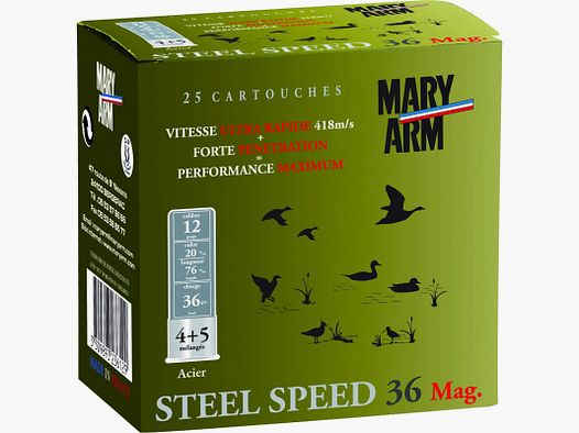 STEEL SPEED 36 mag 12/76 – Bourre Jupe – 36g – Acier