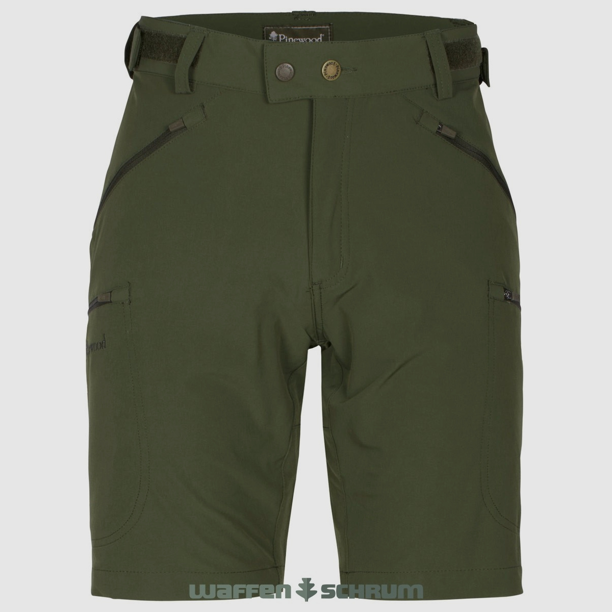 Pinewood Shorts Abisko Light Stretch Moss Green