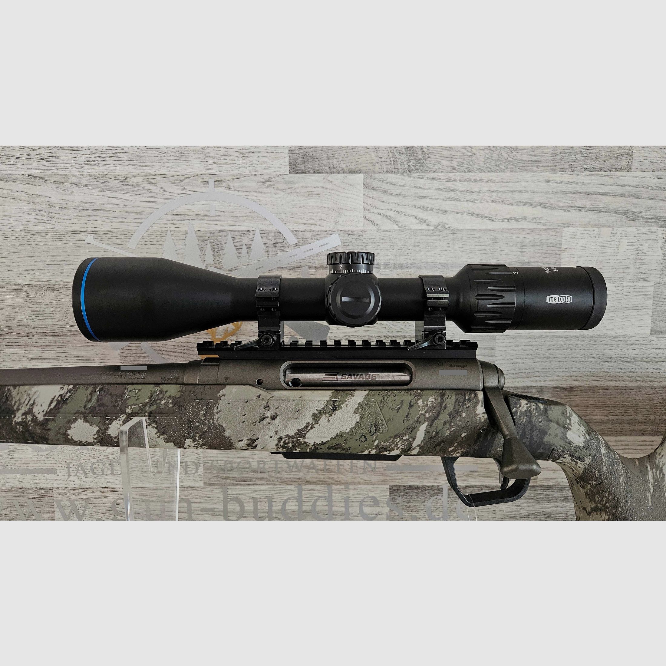 Savage AXIS II PRO Woodland .223Rem. - Left-handed rifle with left system - Complete set - New from specialist dealer
