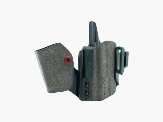 Incog X Holster for Glock G17/19 Non Light w/Mag Caddy (Grey) - Haley Strategic/Safariland