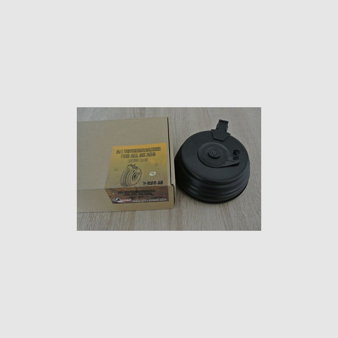 Ares Ak 2500rds Magazin 6mm Airsoft softai Drum Mag