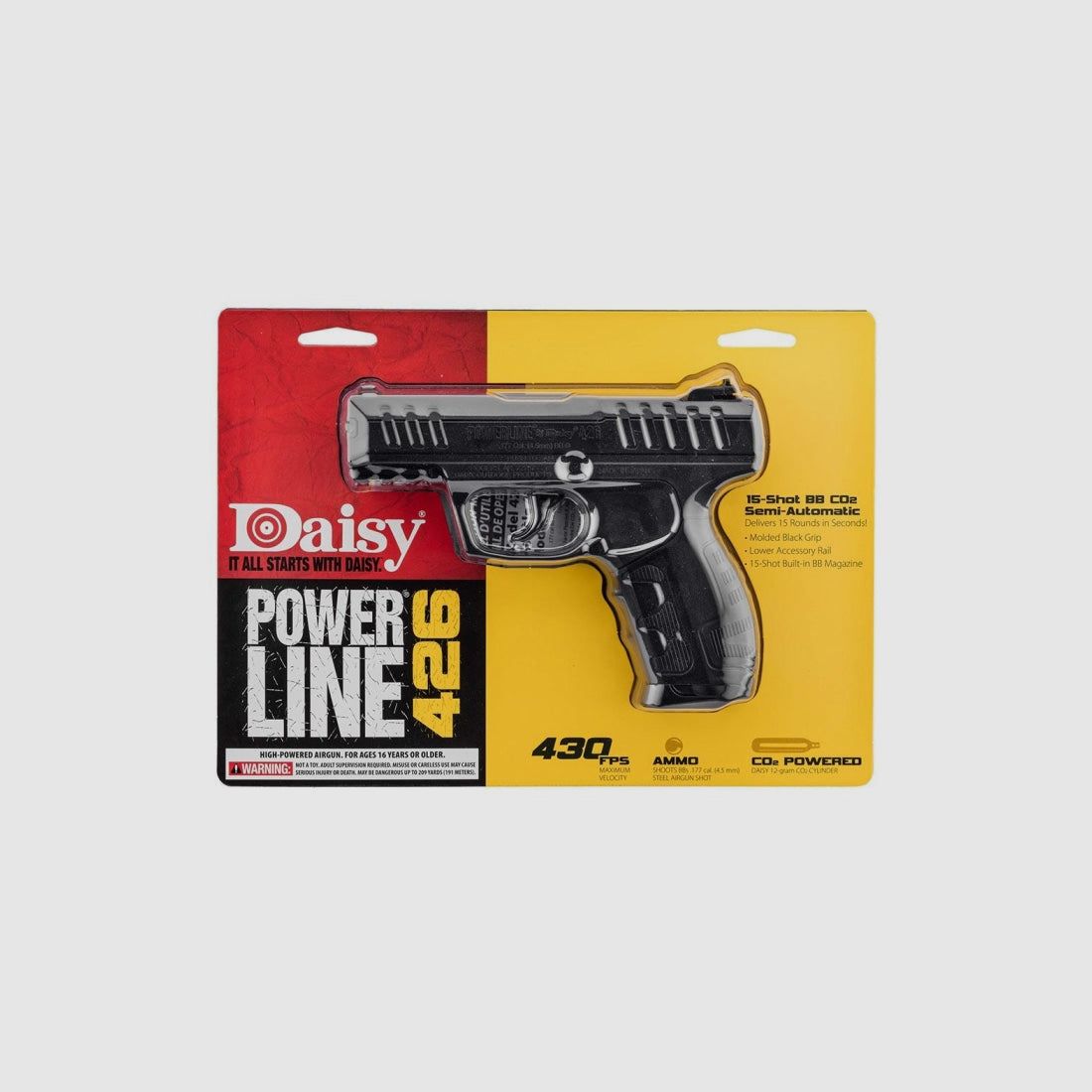 Pistolet pneumatyczny Daisy Powerline 426 - Kal. 4,5 BB's 4,5 mm / 3 Joule, zdjęcie 3 z 6