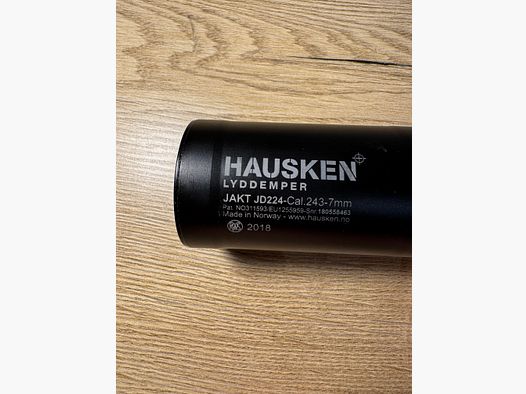 Hausken Schalldämpfer JAKT JD 224 Cal. 243-7 mm.