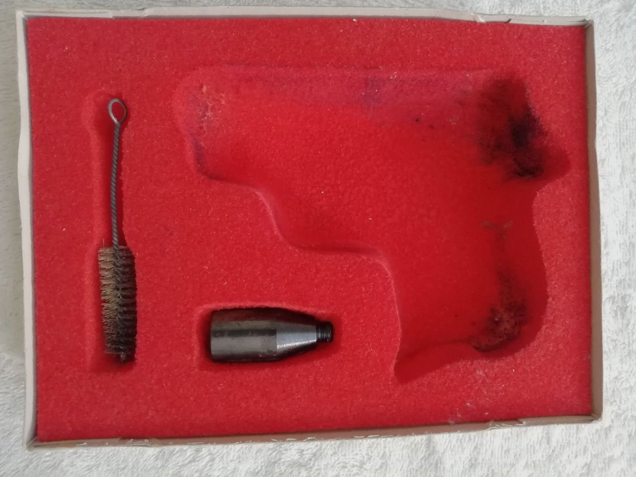 Pistolet gazowy/odstraszający Mauser (Umarex) WTP z oryginalnym pudełkiem z lat 80., zdjęcie 6 z 8