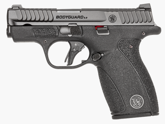S&W Pistool M&P Bodyguard 380 2.0 .380 Auto Zwart 10 patronen, 12 patronen