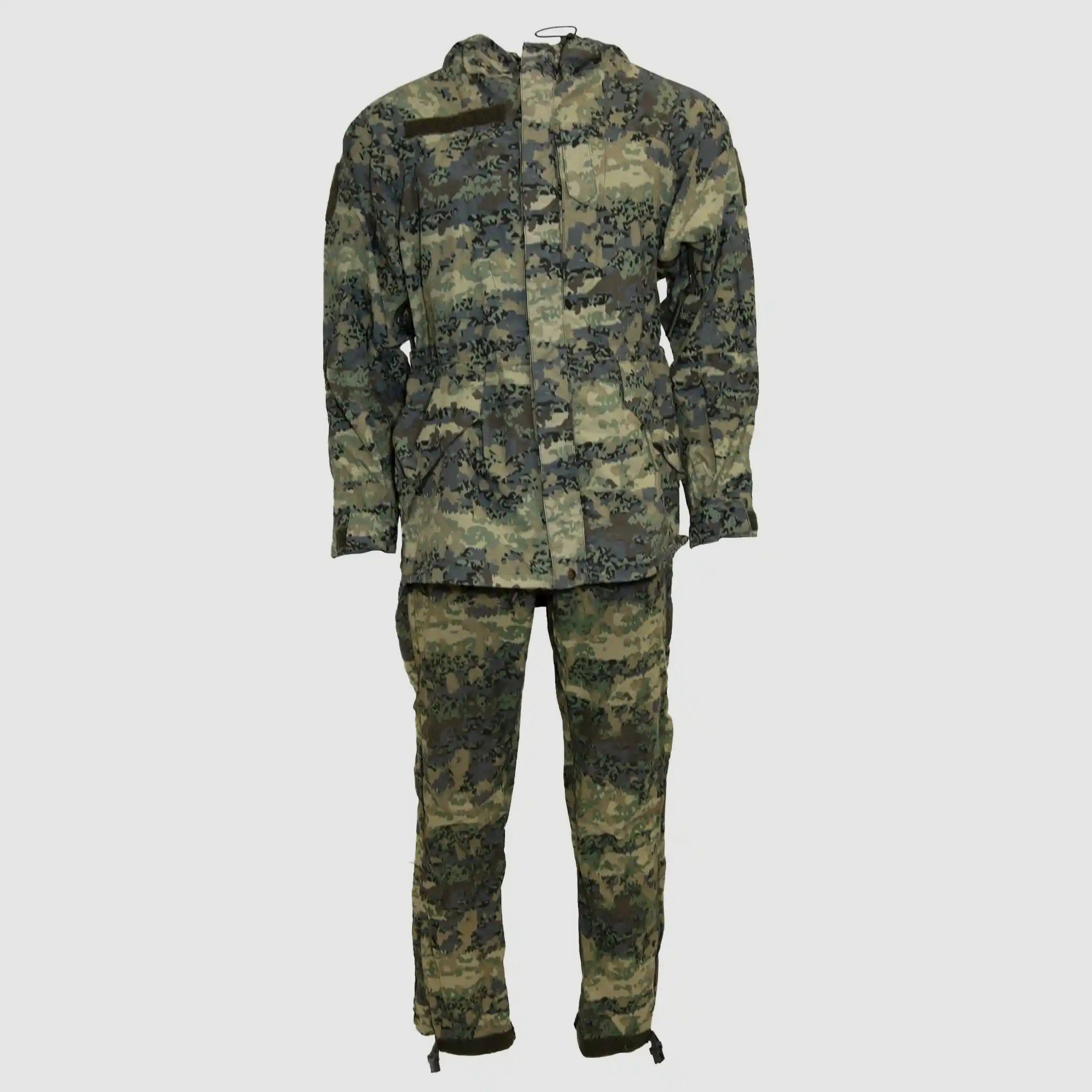 Forze Armate Austriache Forze Armate Austriache ÖBH Pantaloni di Protezione dalla Pioggia KAZ21 Austrotarn Usati - 88/92 III-IV
