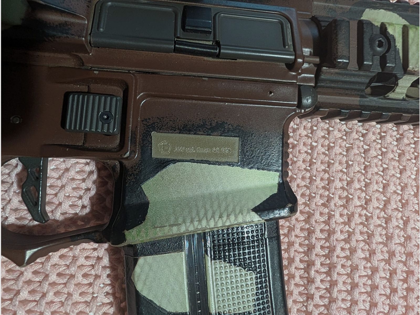 Ares Amoeba 008 S-AEG 6mm Airsoft M4 mit Tracer *lackiert*, Bild 7 von 9