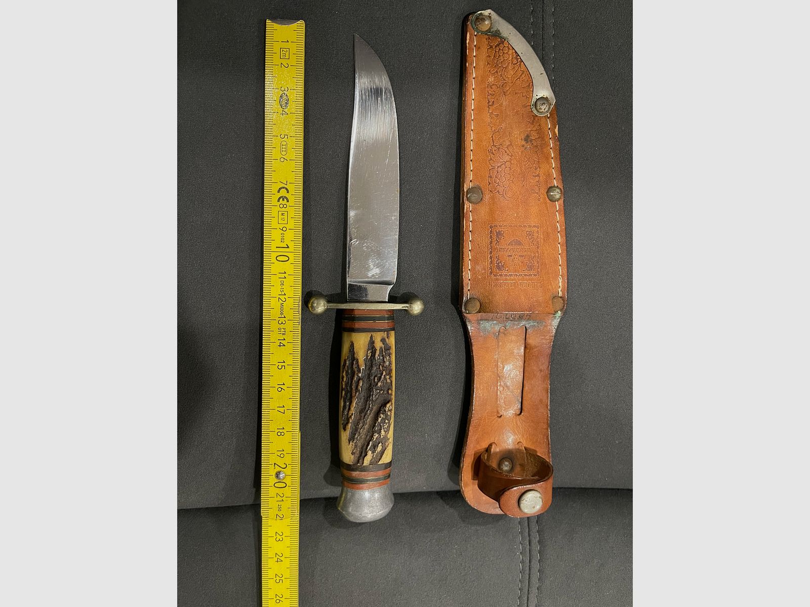 Linder Rehwappen hunting knife travel knife Solingen