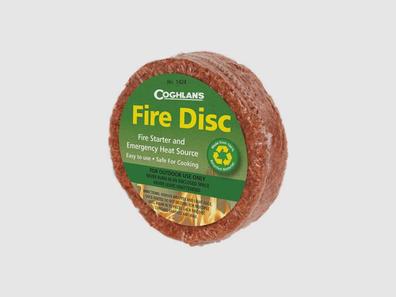 Coghlans Outdoor Fire Disc Fire Starter Emergency Cooker Heat Source Hunting