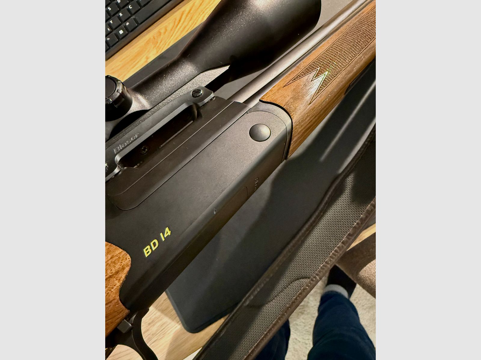 Blaser BD14 Black Gold incl. scope 8x57 JRS & 222 rem., image 4 of 7