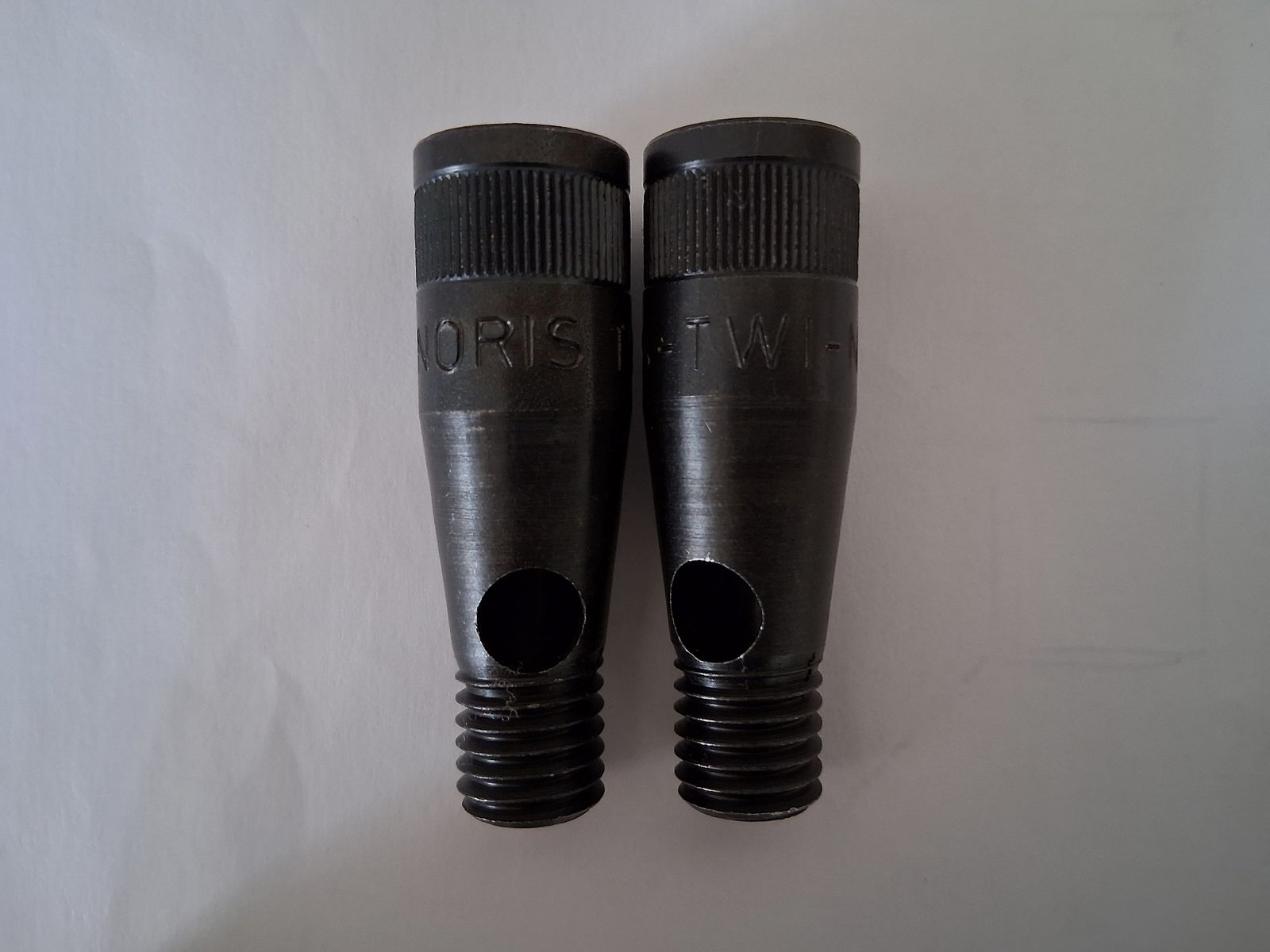 2 Stück Zusatzlauf Abschussbecher für Noris Twinny / Röhm Derringer