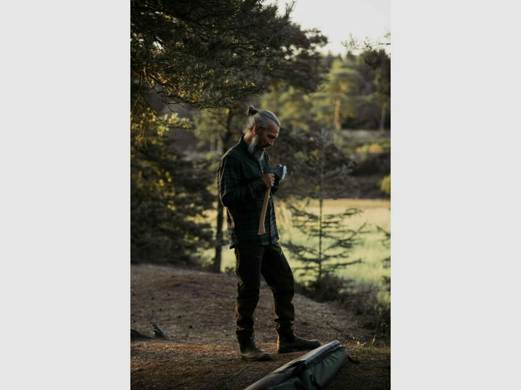 Northern Hunting Herren Hemd Kjall Blau