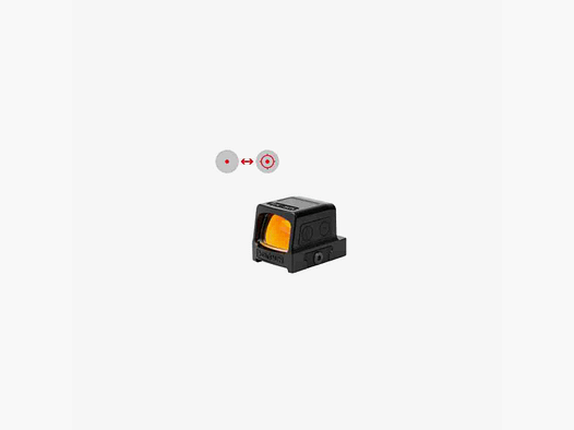 Holosun HE509T-RD geschlossenes Reflexvisier Rotpunkt Visier + wechselbarem 2MOA Punkt, 32MOA Kreis