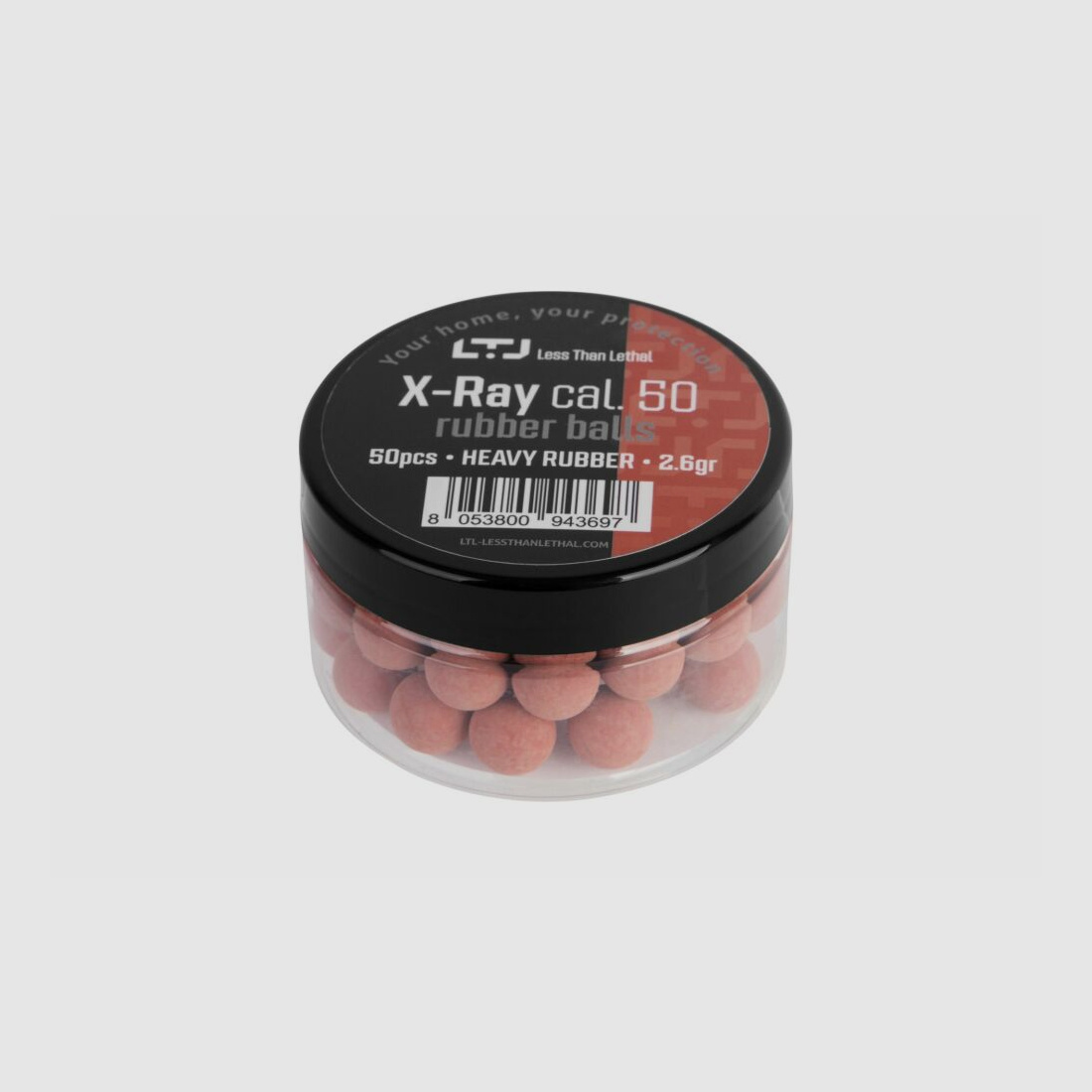 balles en caoutchouc X-RAY de calibre 50 moins que létal