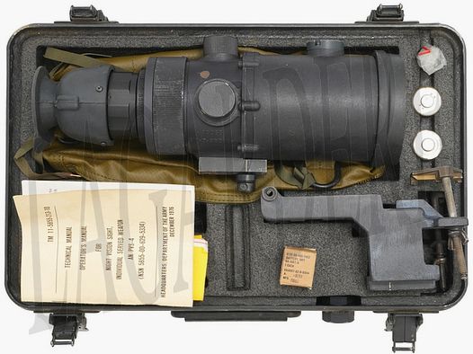 OPTIC ELEC. CORP PVS-4 NACHTSICHT US ARMY (NACHTSICHTZIELGERÄT)