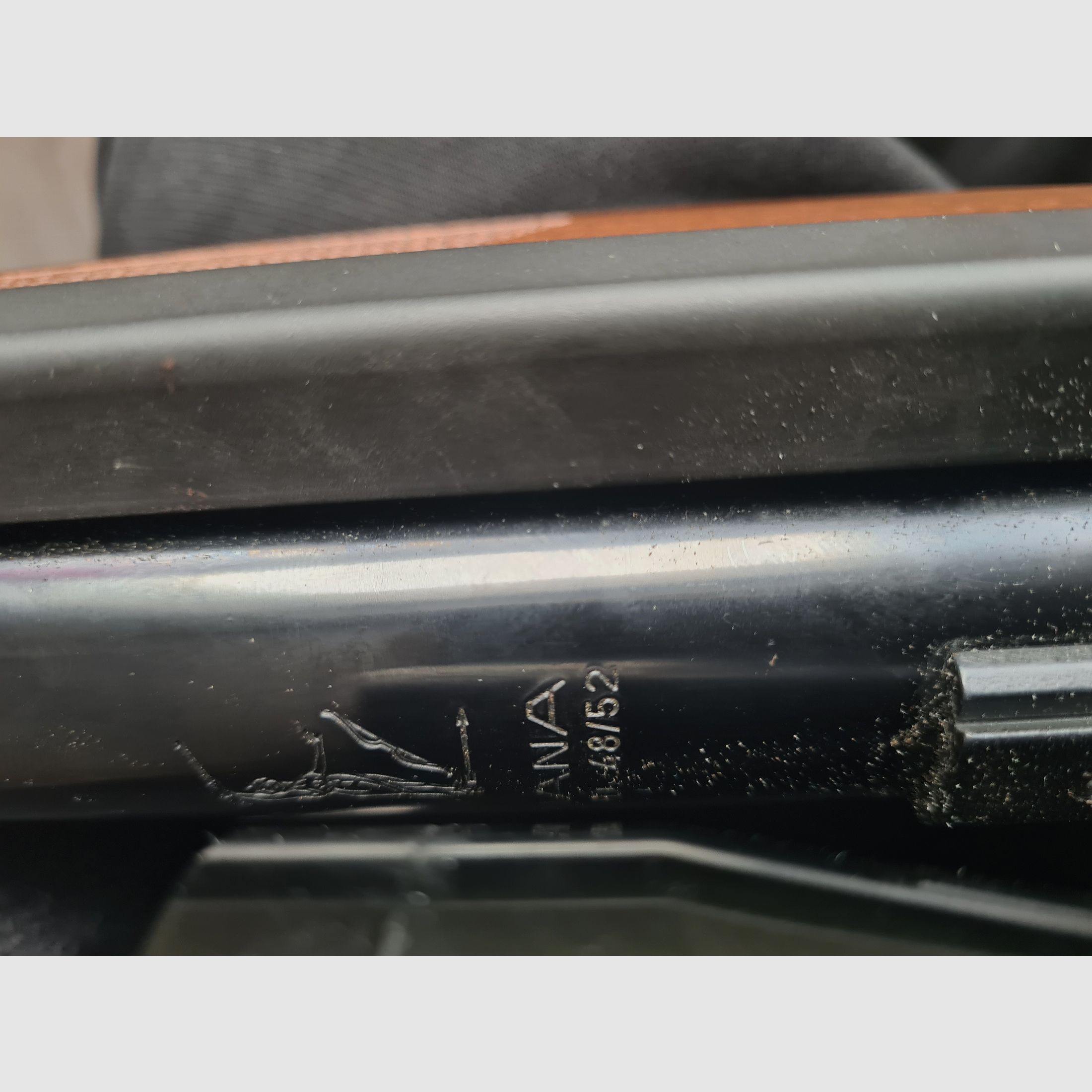 Diana 48 / 52 F-Version Seitenspanner – sehr guter Zustand – mit ZF & Tasche