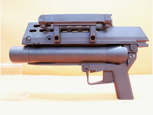 Airsoft 40mm Grenade Launcher GSG KSK-1 wie HK AG36 für Gewehr Typ HK G36, Metallausführung