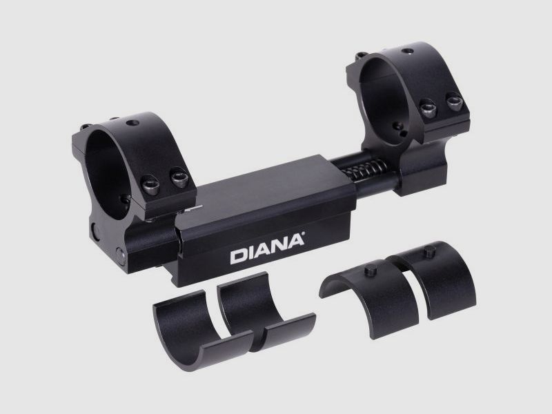Diana ZF-Montage ZERO RECOIL - 25,4&30mm Ring auf 11mm Sch.