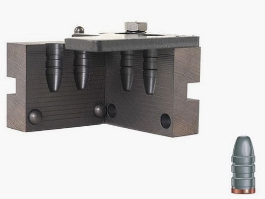 Stampo per fusione doppio RCBS .358 / 9,1 mm 180 gr / 11,7 g silhouette 357-180-SIL proiettili a testa piatta rotonda con gas check .358