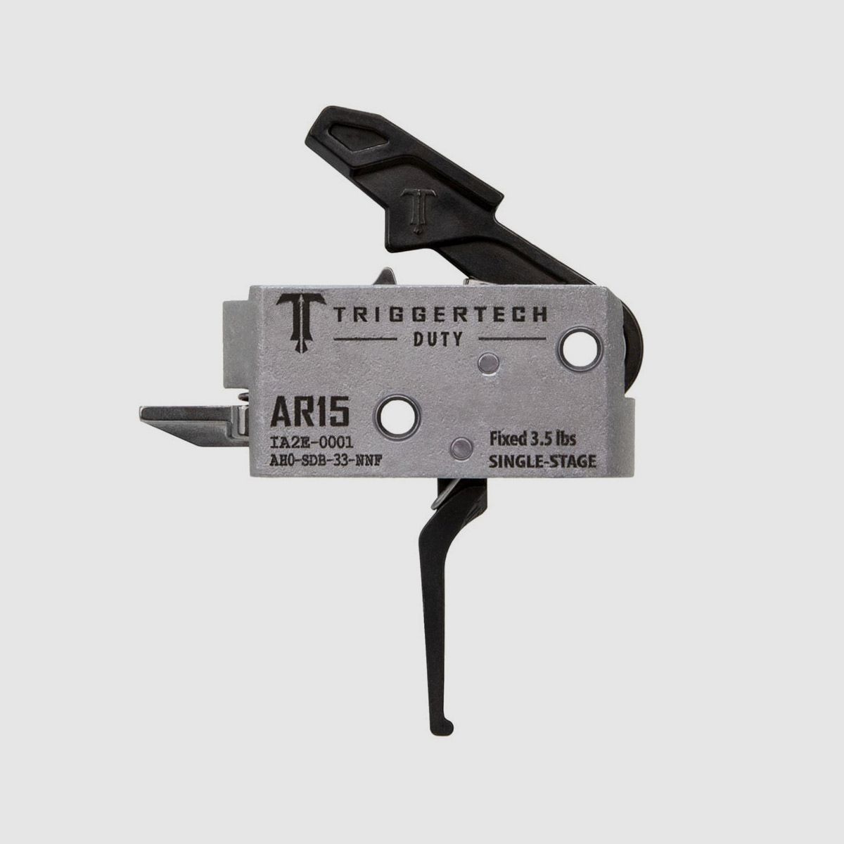 Duty Single Stage 3,5lbs prosty czarny AR15