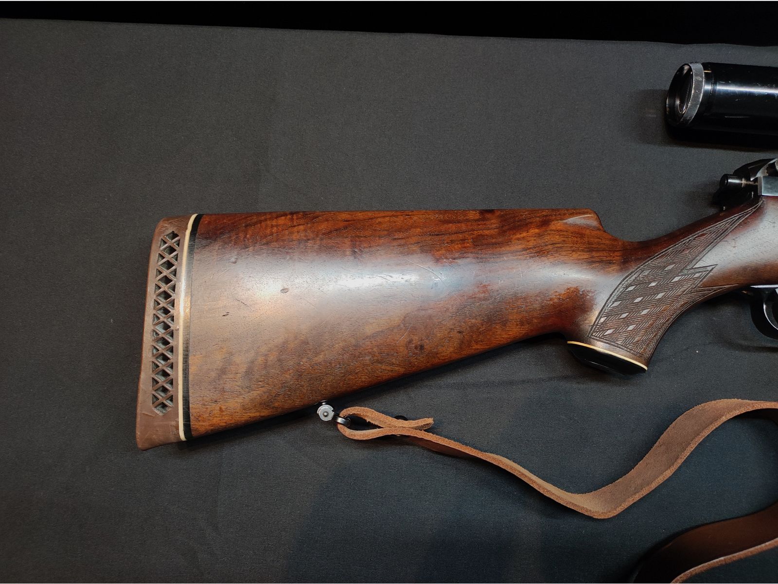 # Mauser Mod. 66 bolt-action rifle caliber 7x64 with Zeiss Diavari-D 1.5–6x – good condition – incl. 139 rounds hunting ammunition