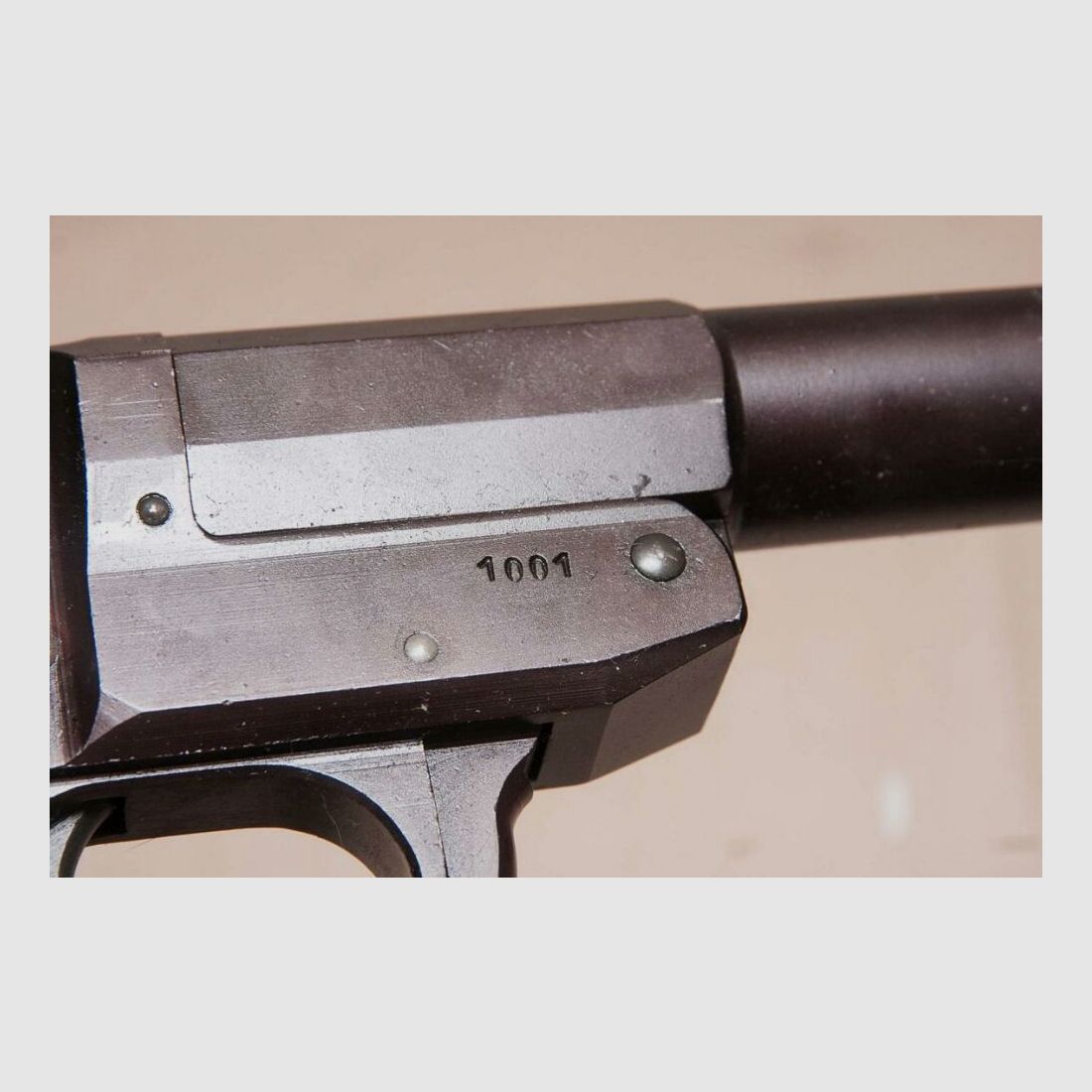 Suhl signal pistol LP 1 SigPi flare pistol Ministry of Defense stamping