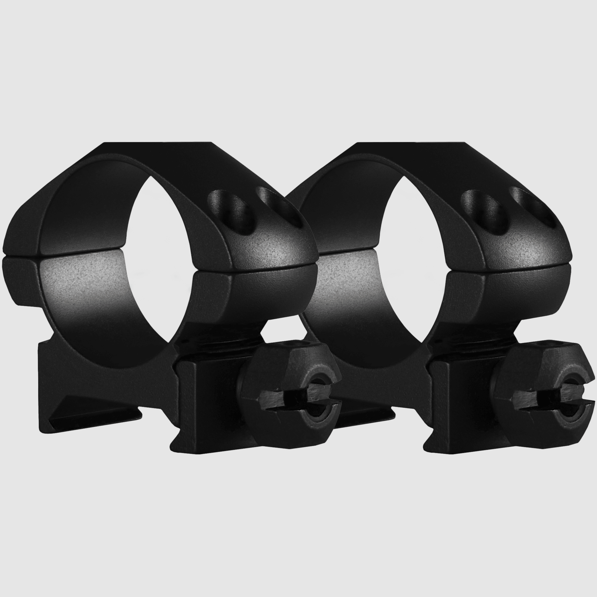 Hawke Precision Steel Ring Mount Weaver 1" Low