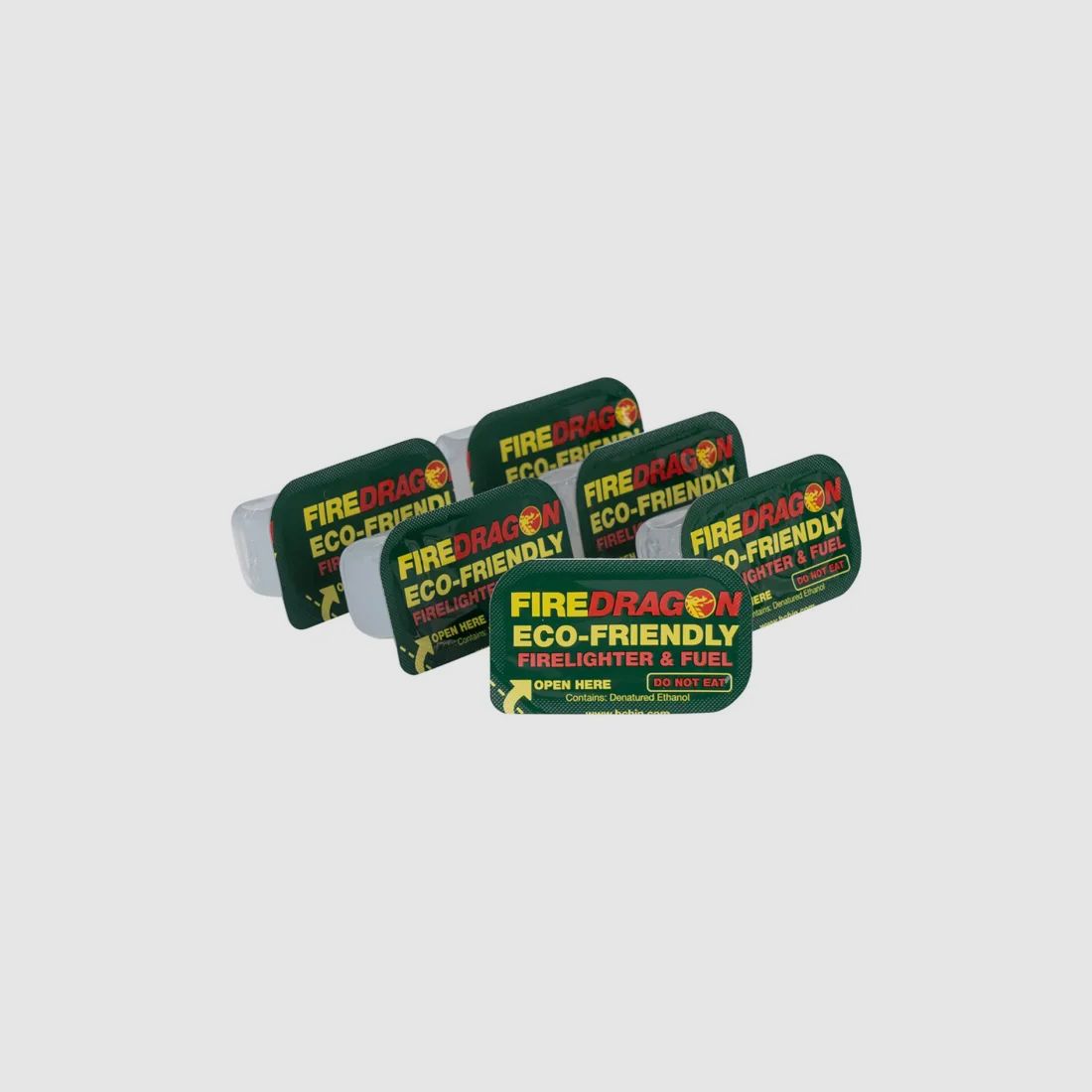 Vuurdraken brandstof CN368 (6 blokken)