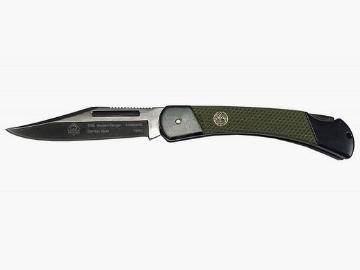 PUMA SGB warden ranger, G10 Olivgrün, schwarz eloxiert