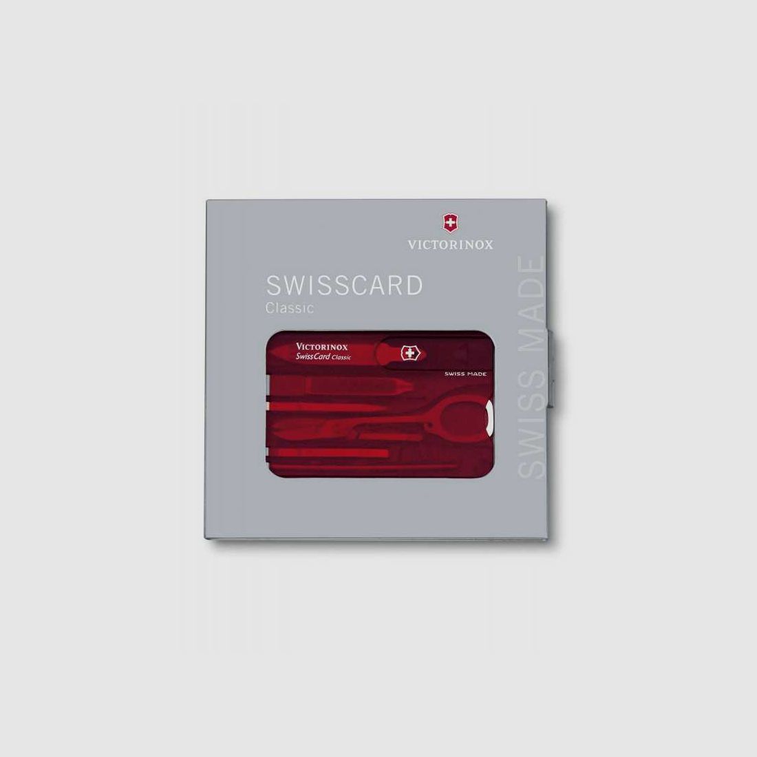 Victorinox, Swiss Card Classic, rot, 10 Funktionen