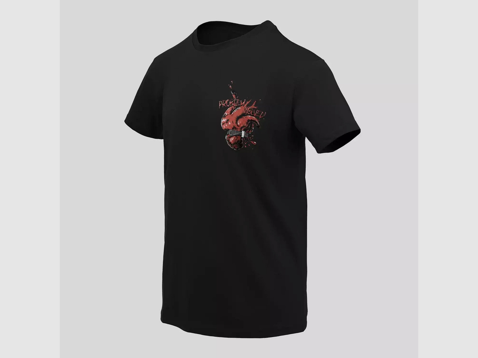 T-shirt Helikon-Tex Problème résolu ! - Noir / 3XL