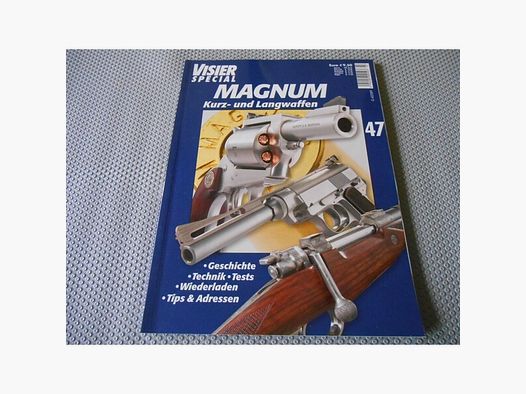 Visier Special  Nr. 47,  Magnum,  Kurz und Langwaffen