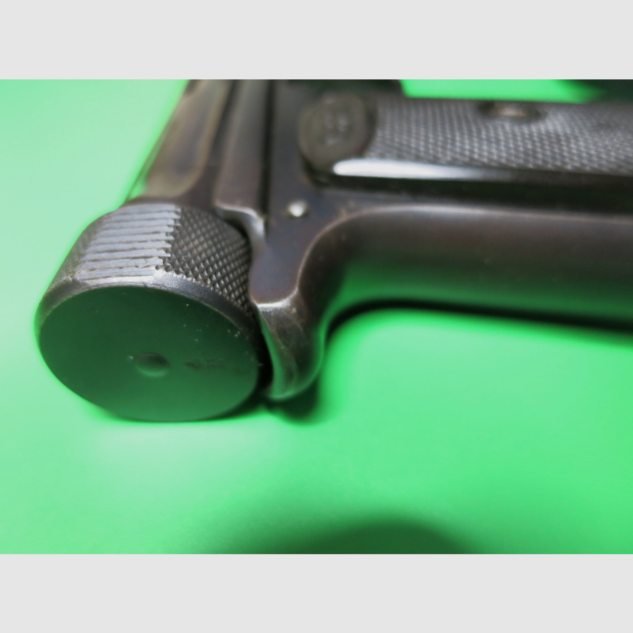 J.P. Sauer&Sohn Model 13 (1913), 7,65 mm Browning, pistolet służbowy #80, zdjęcie 7 z 9