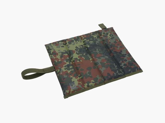 Sitzmatte - gefaltet - BW Flecktarn - 31 cm x 9 cm x 6 cm