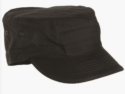 MIL-TEC US GORRA DE CAMPO BDU - NEGRO R/S