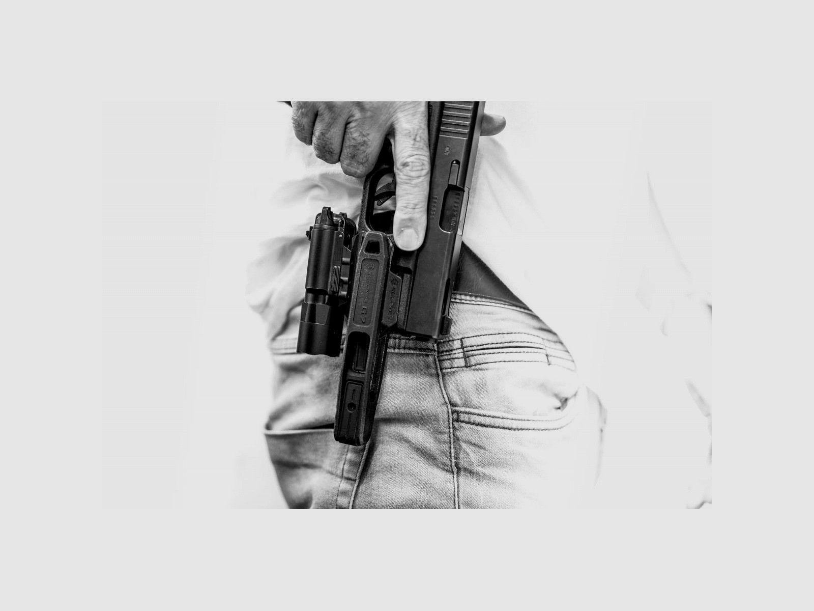 RECOVER HOLSTER G7 OWB VOOR GLOCK EN S&W40/357, afbeelding 3 van 3