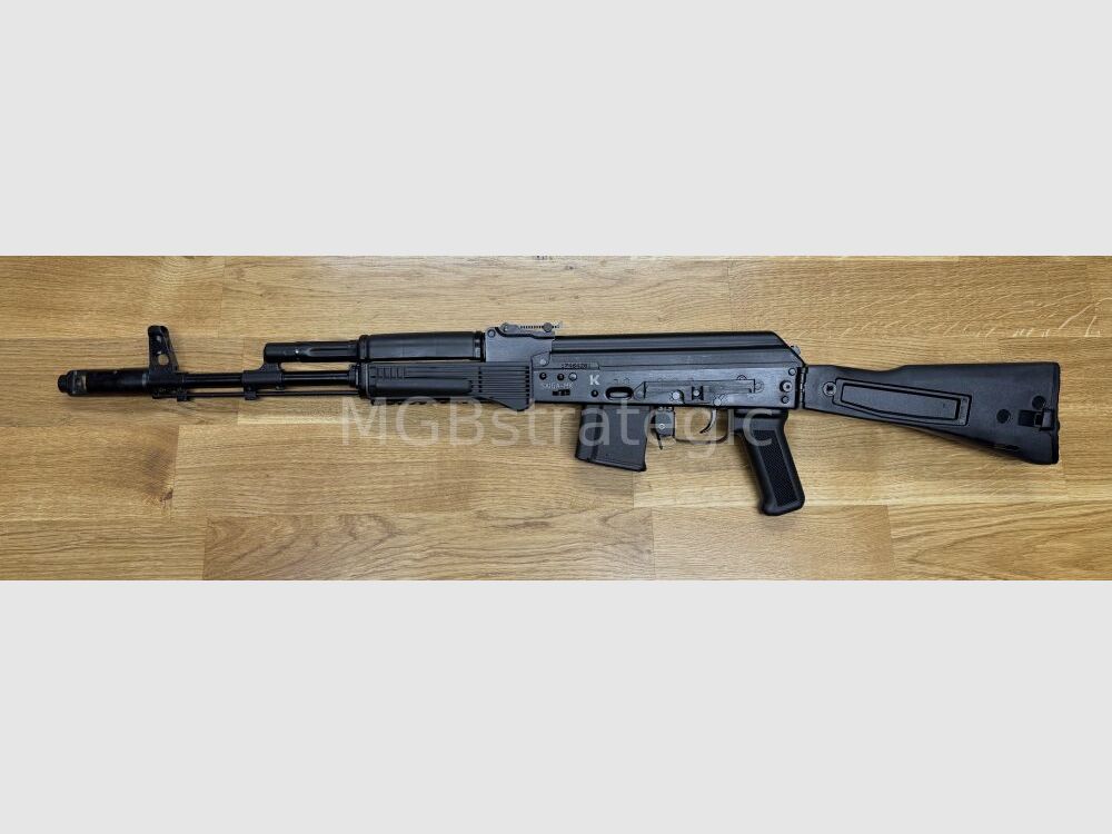 Izhmash Saiga MK 102 - sportlich zugelassen! - halbautom. Büchse .223Rem 415mm Lauflänge - Polymer Klappschaft - - zivile Version AK101 - System AK74 AK47 AK101 - optisch wie AK74M