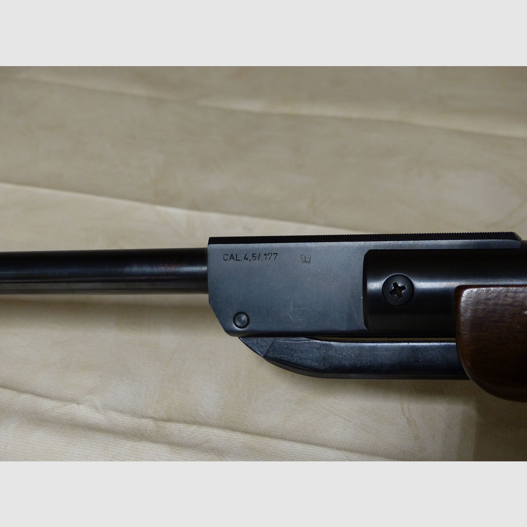 Druckluftgewehr Luftgewehr Diana Mod. 36 mit F, Sicherung und Diopter 1991 neuwertig vintage