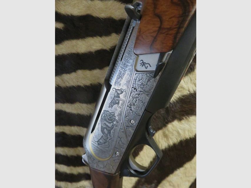 – LIMITIERTE AUFLAGE – Büchse BROWNING Bar 4X KEILLER Bayerisch HG bronze Kal.300wm Lauf 61 cm gewinde, Bild 5 von 11