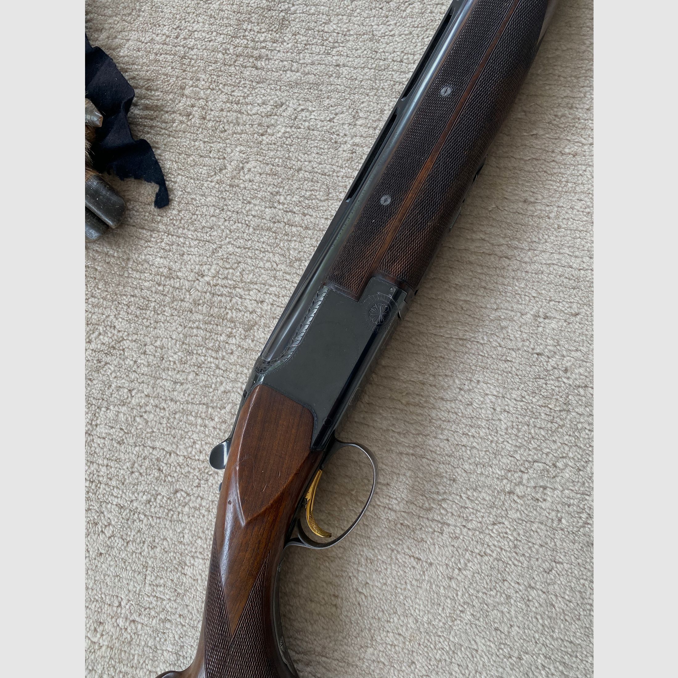 FN Browning B25  Kal. 12/70 Bockdoppelflinte