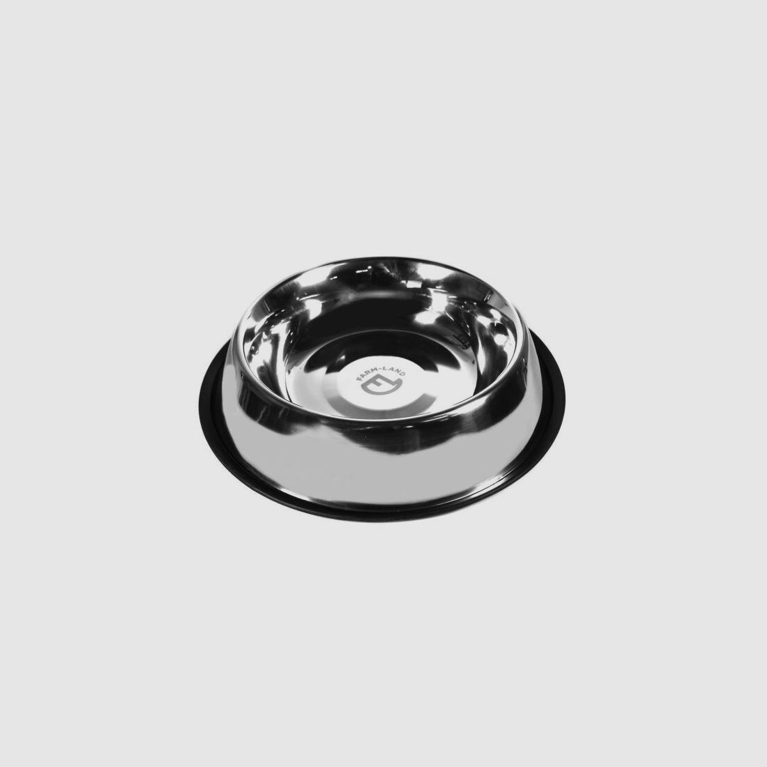 Farm-Land Hundenapf Edelstahl Antirutsch Basic 0,95 Liter / Ø 20 cm