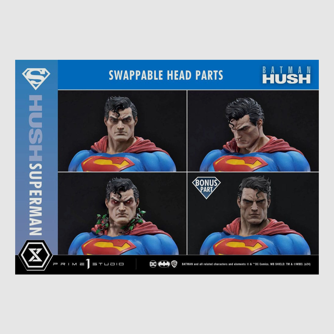 DC Comics Premium Masterline Series Statue 1/4 Batman: Hush (Comic) Superman Bonus Version 77 cm | 43365