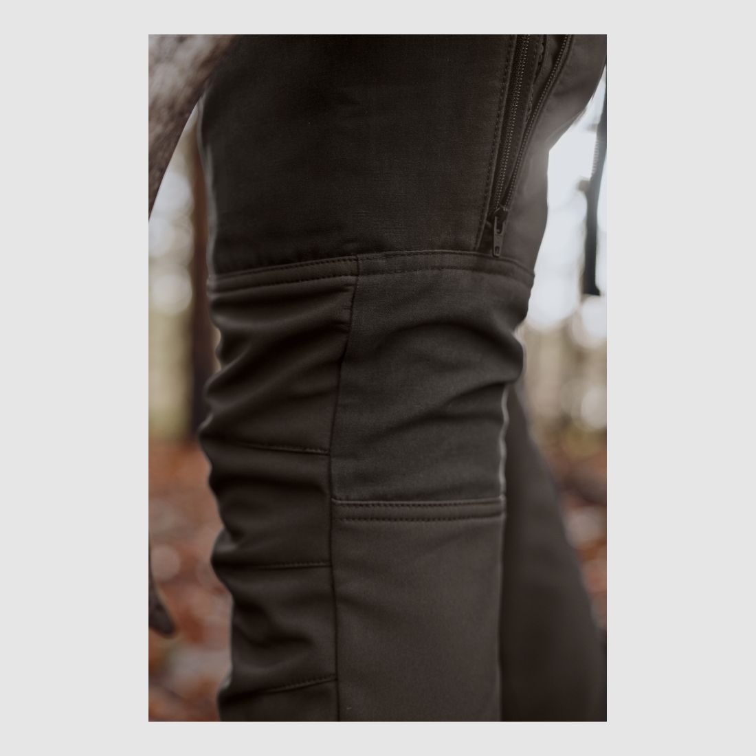 Pantalón de mujer Härkila Scandinavian / Shadow brown/Deep brown, imagen 5 de 8