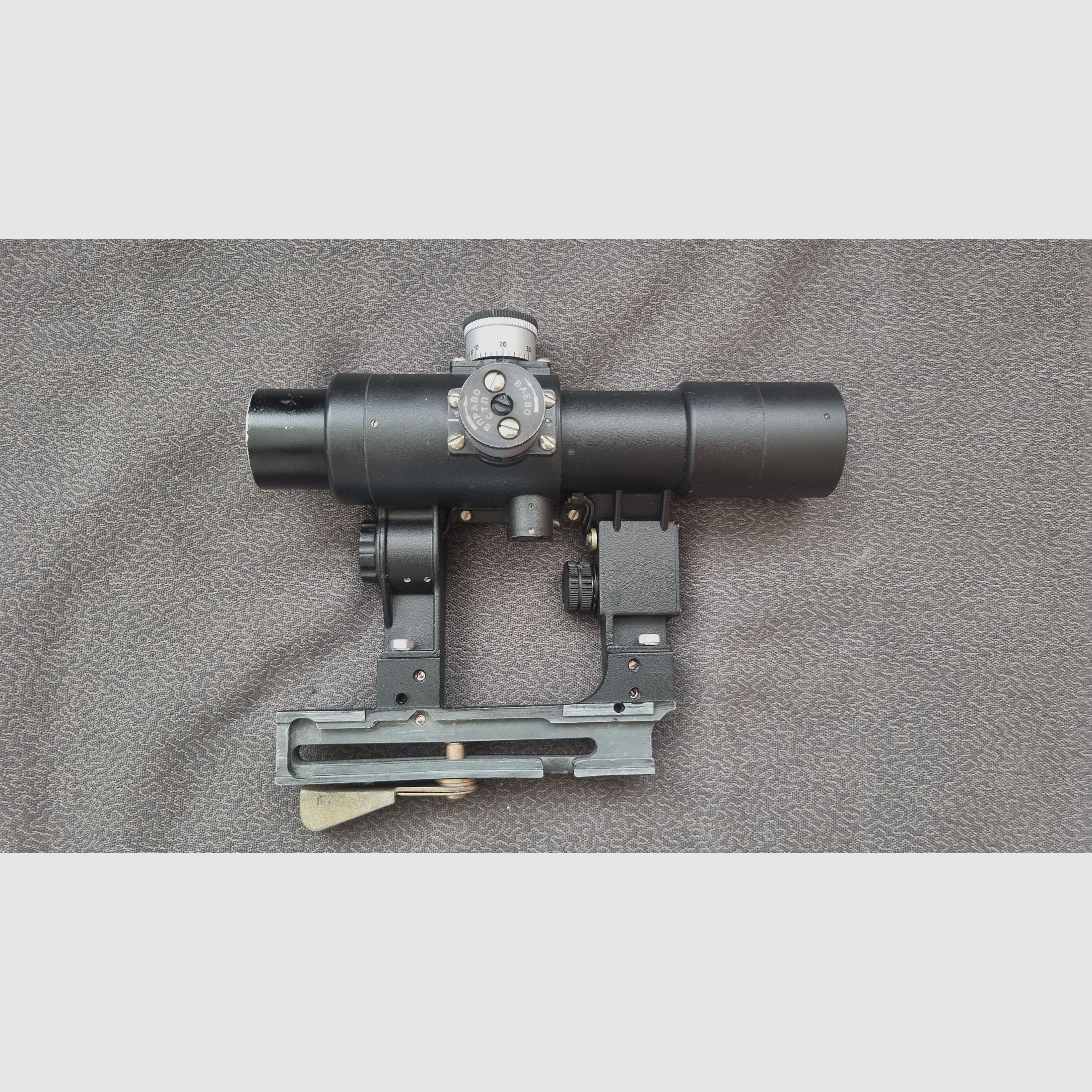 Collimatore russo BelOMO PK-AV per AK74 Kalaschnikow, Dragunow +++ Telescopio mirino con punto rosso URSS +++