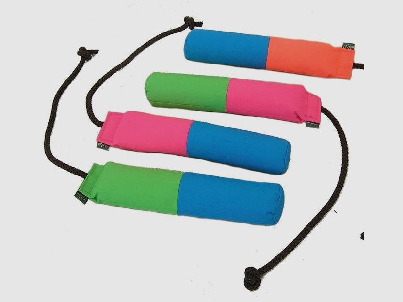 Dummy Bumper 2-farbig grün/rosa