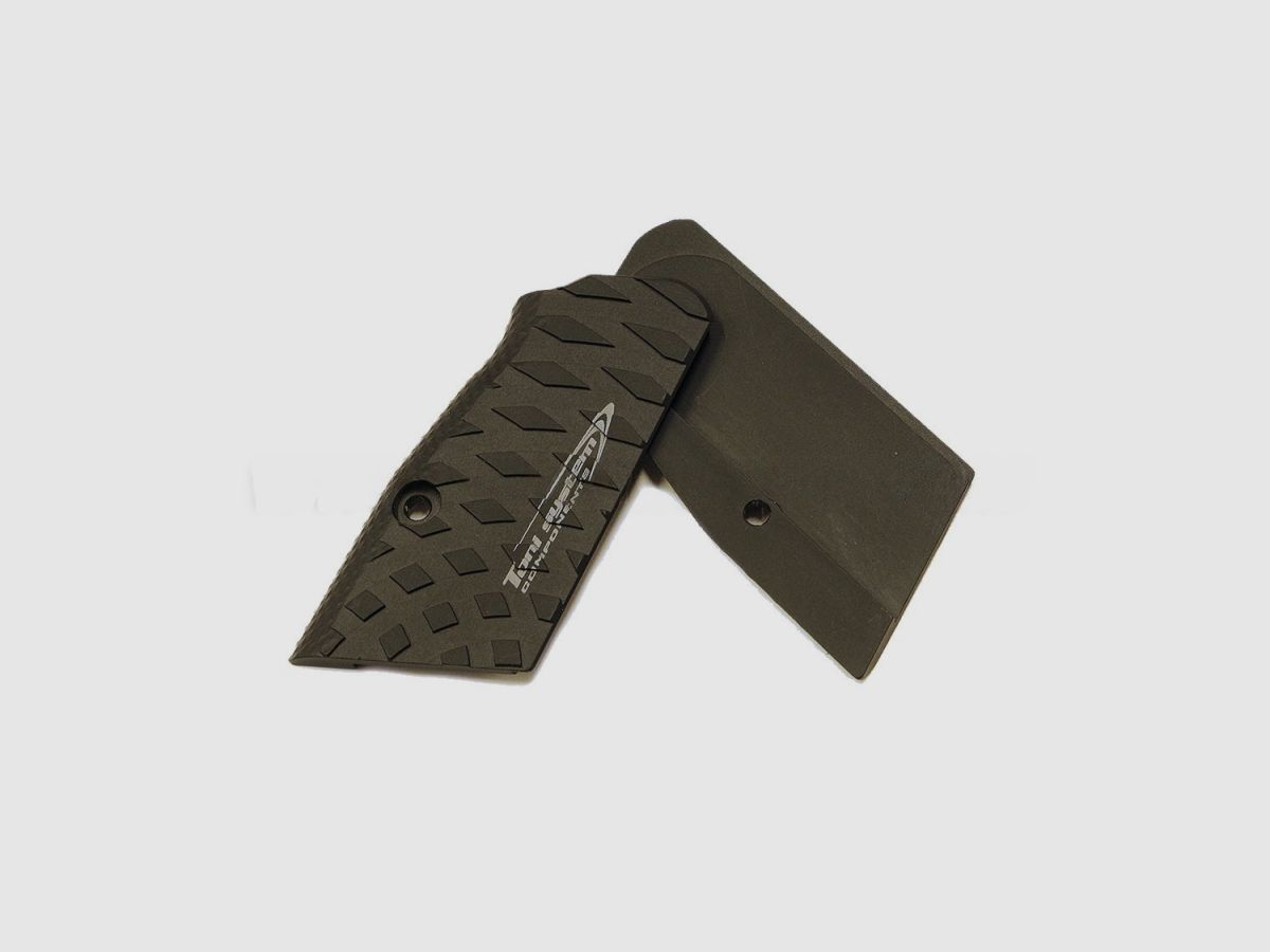 TONI SYSTEM GTFSVC Vibram-Griffe kurz für Tanfoglio, Farbe: Blau, Bild 2 von 3