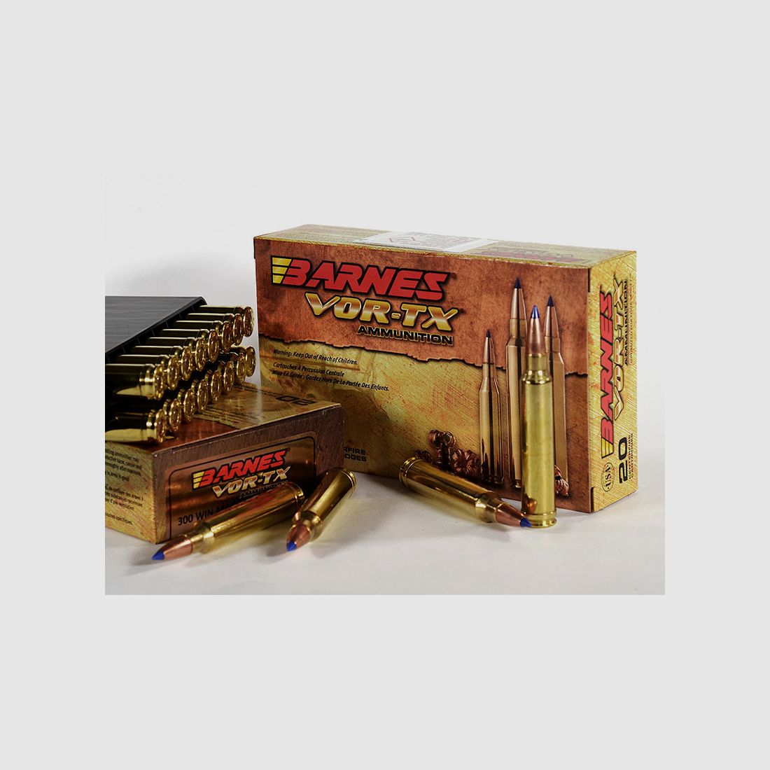 BARNES Vor-TX Euro TTSX .300 Winchester Magnum. 180 grs 1 Pack (20 shots at €4.34*)