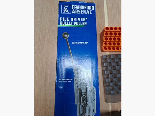 Frankford Arsenal stazione di scarico Bullet Puller