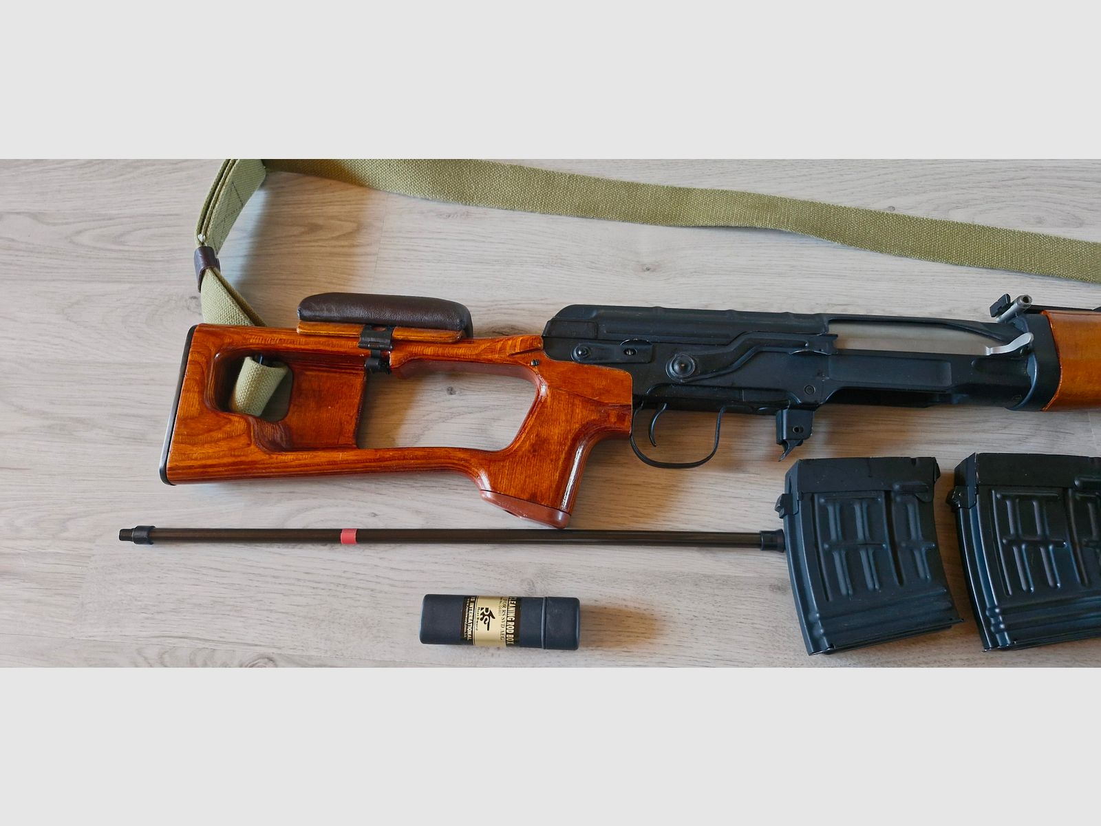 LCT SVD Airsoft madera real S-AEG