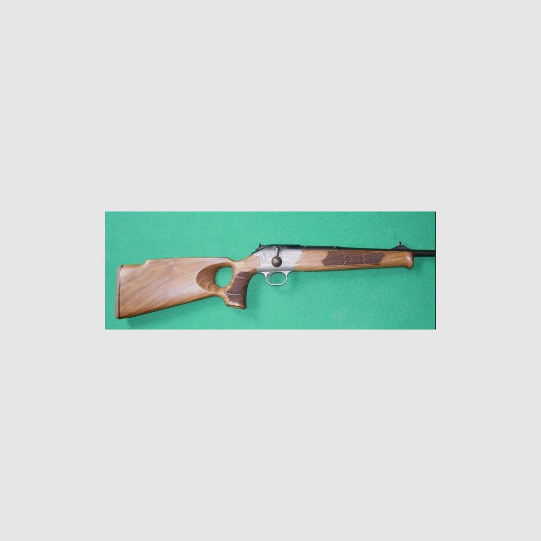 Klinsky Calcio di ricambio in legno con foro per il pollice, adatto a CZ 455, Mauser 98K, Remington 700 .308, immagine 8 di 8